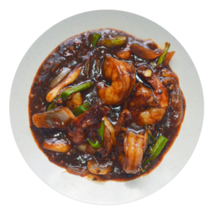 Prawns In Black Pepper Sauce