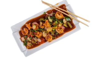 Prawns In Hot Garlic Sauce